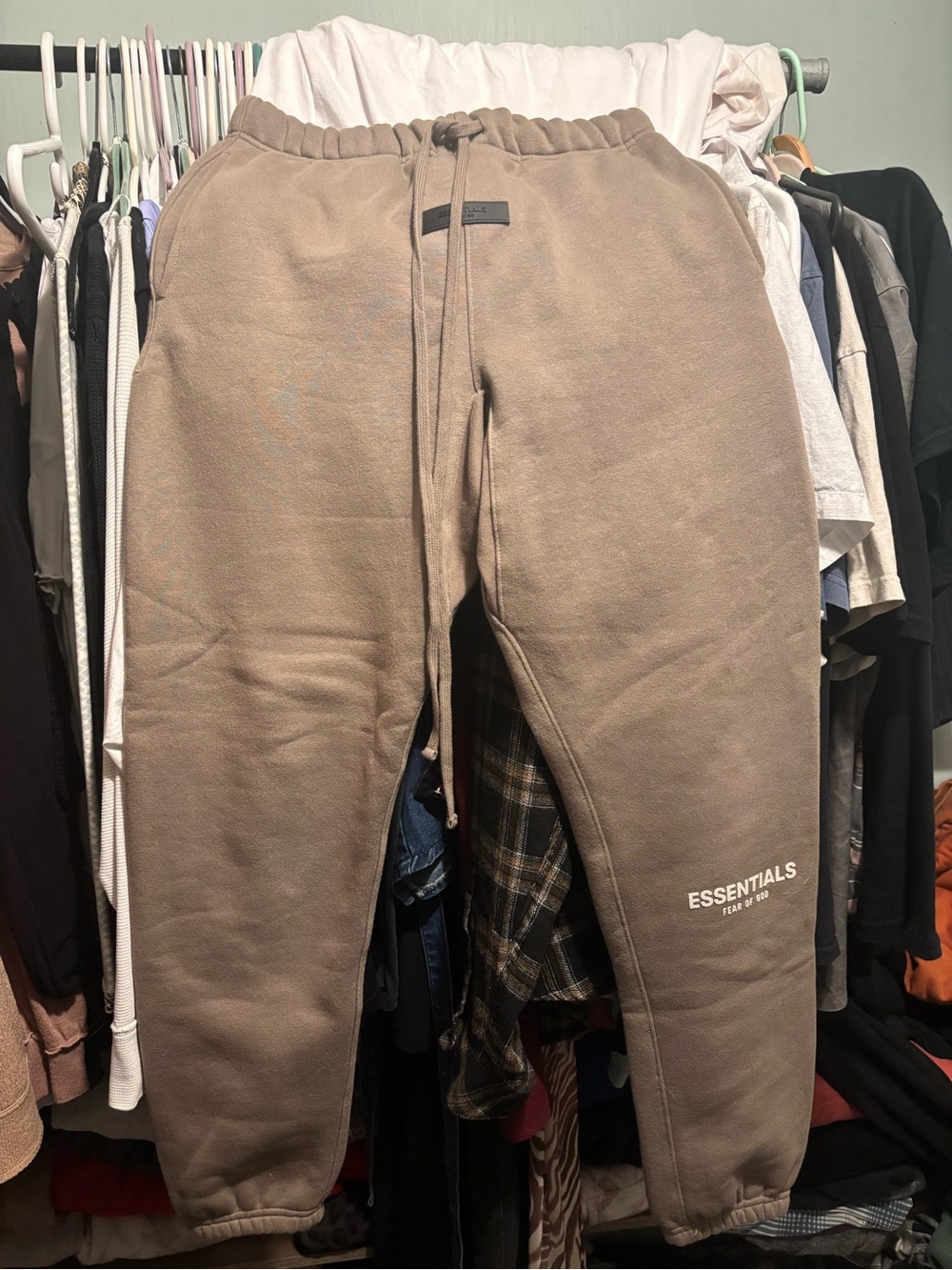 Essentials Brown Jogger Sweatpants -